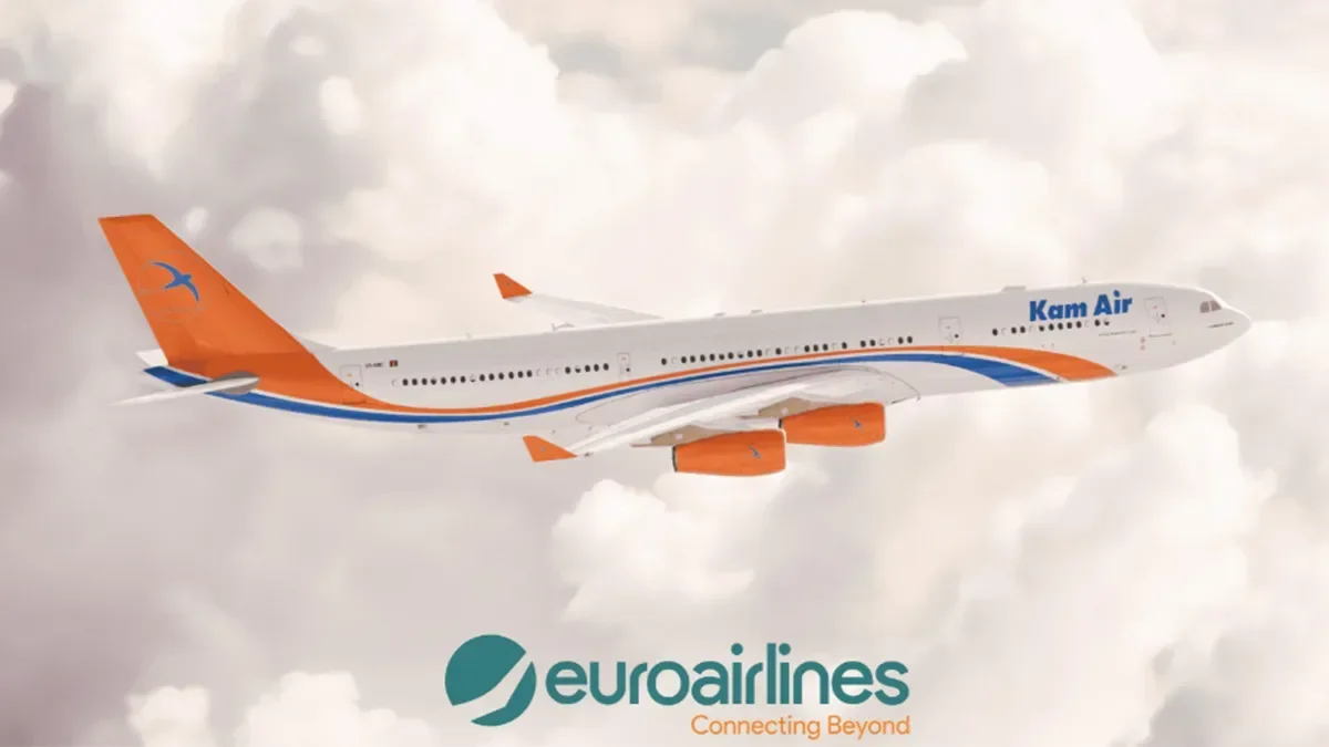Euroairlines signs an agreement with Kam Air for the distribution of all its routes