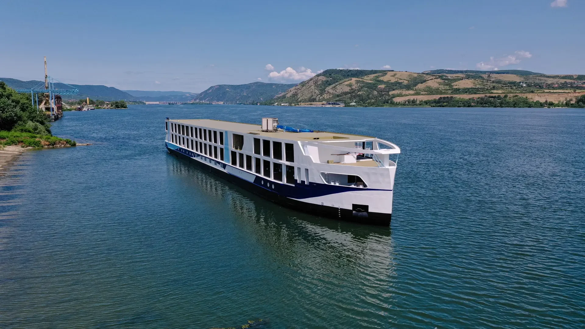 TUI River Cruises marks major milestone as first purpose built ship TUI Luzia touches water