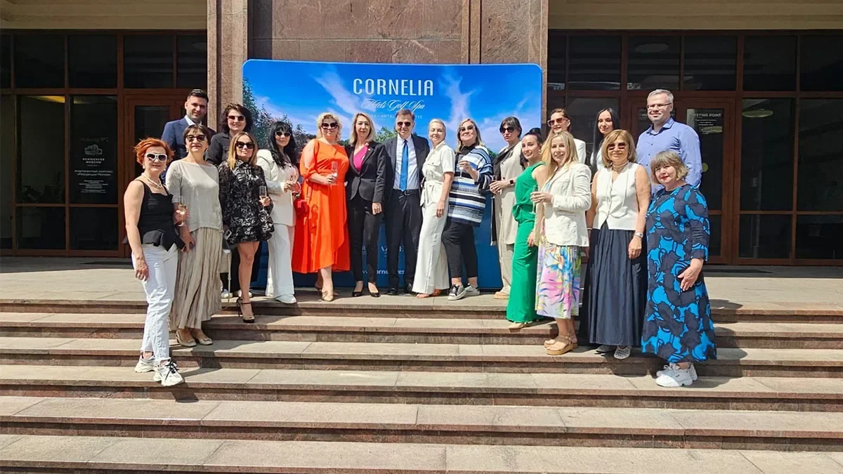 Cornelia Diamond met with exclusive agents in Moscow