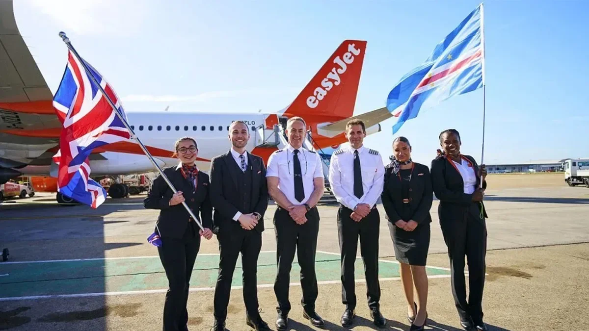 easyJet’s new route to sub-Saharan Sal takes off