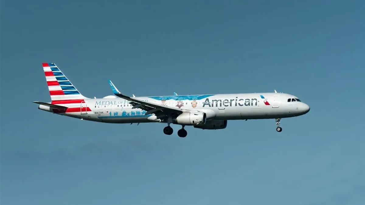 American Airlines suspends all flights in the US