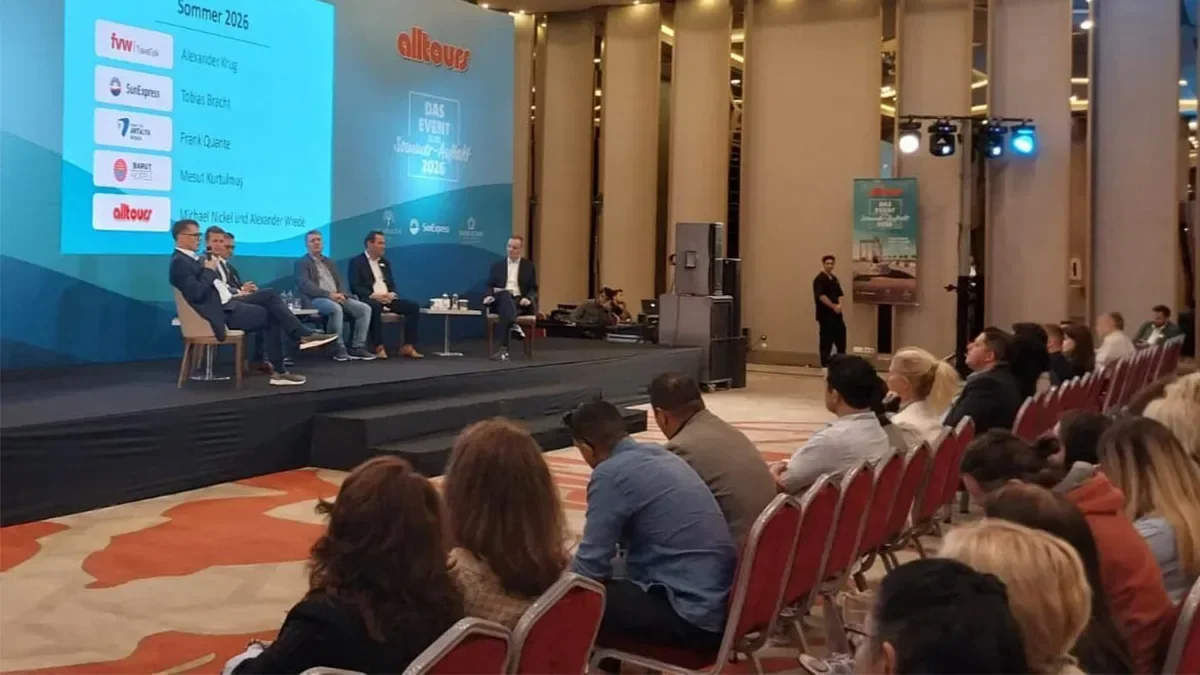 Alltours, with 300 German agencies in Antalya
