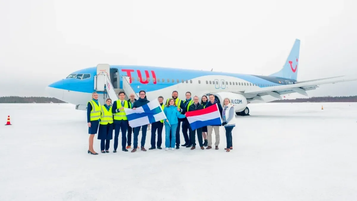 TUI operates more flights to Finland