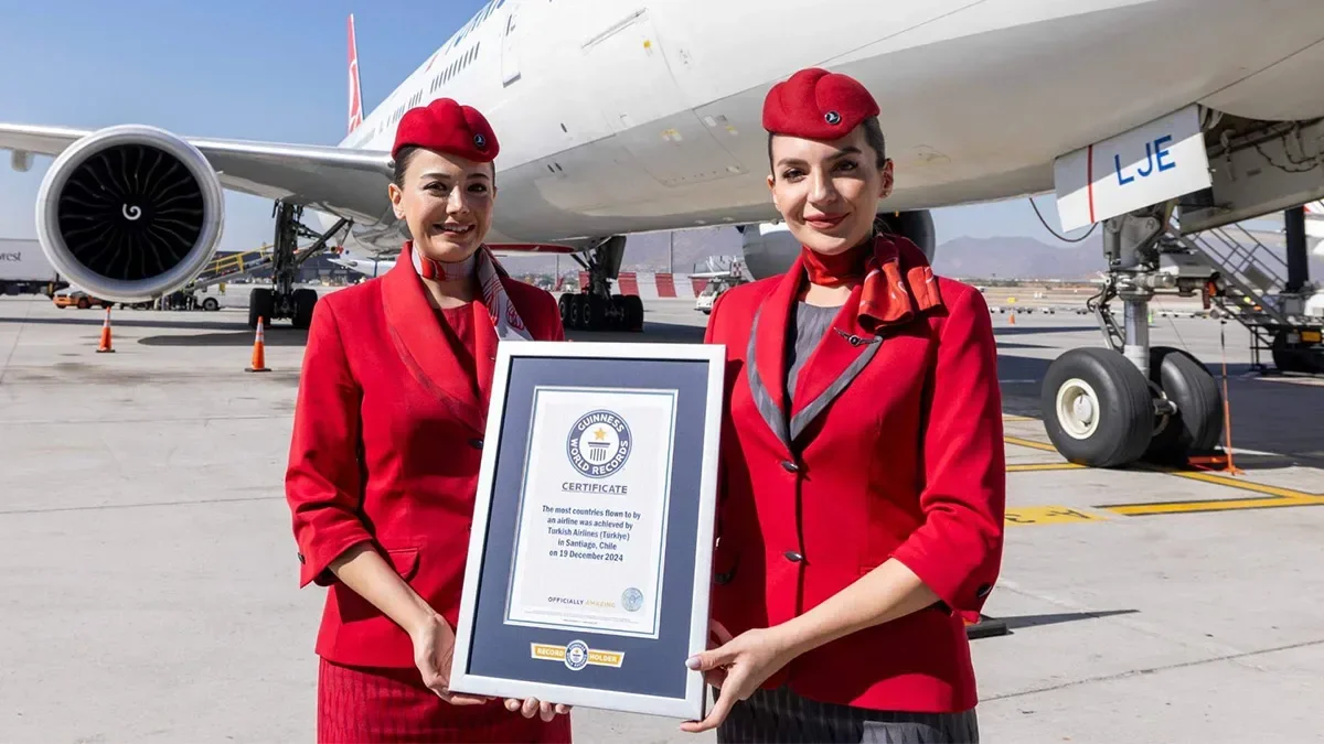 Turkish Airlines breaks Guiness World record
