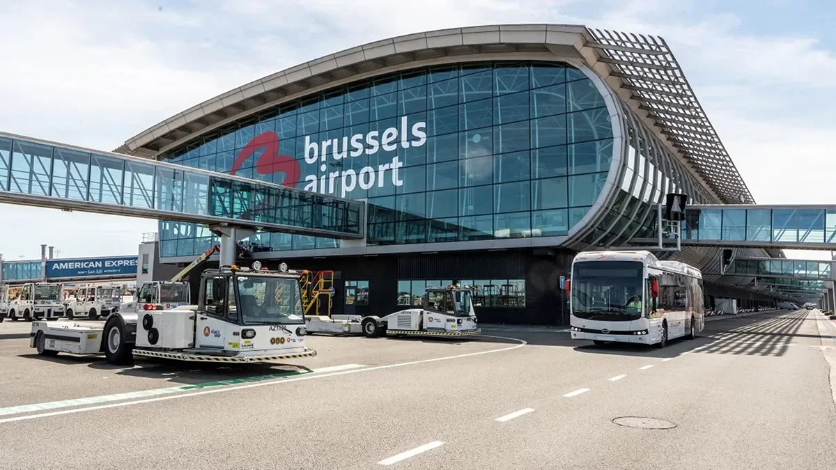 All outbound flights canceled at Brussels Airport on February 13