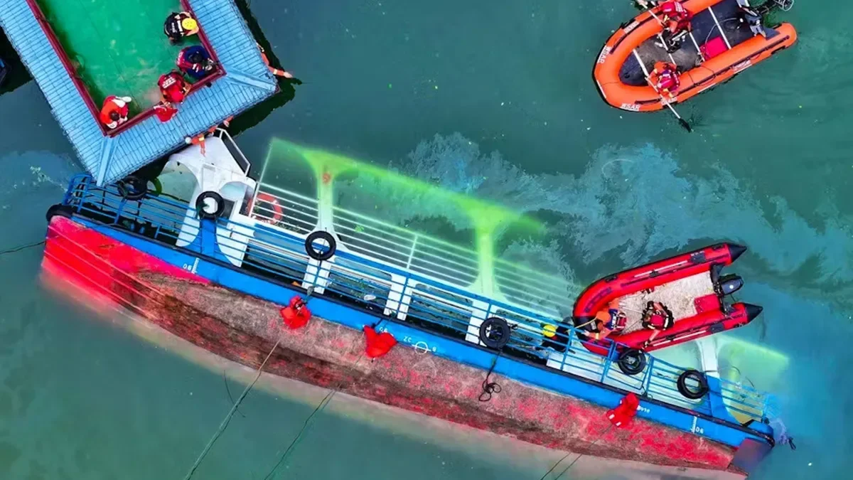 4 boats carrying tourists capsize in China: 10 dead