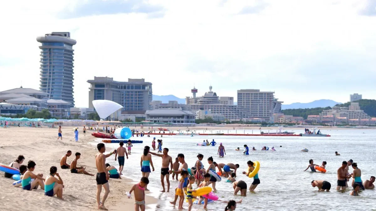 North Korea's new holiday complex starts accepting domestic visitors