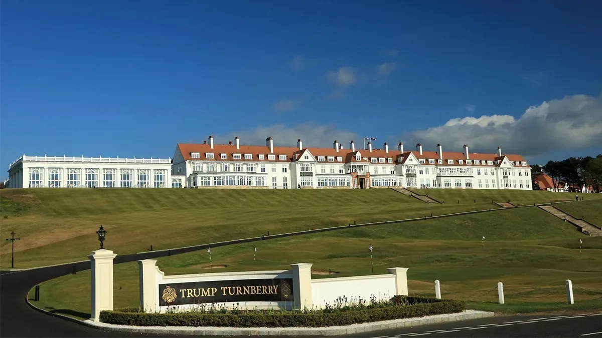 Donald Trump's golf course is named world's best