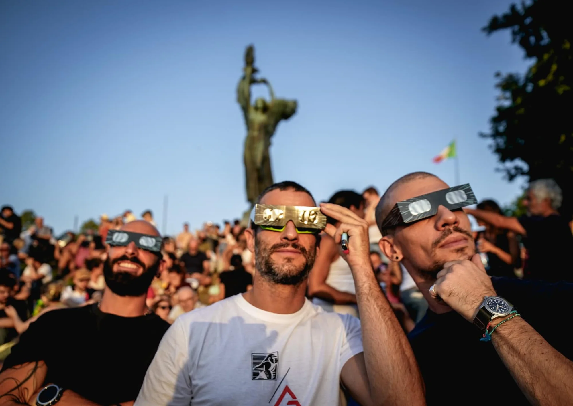 Millions of people watched the first total solar eclipse in Europe in 27 years
