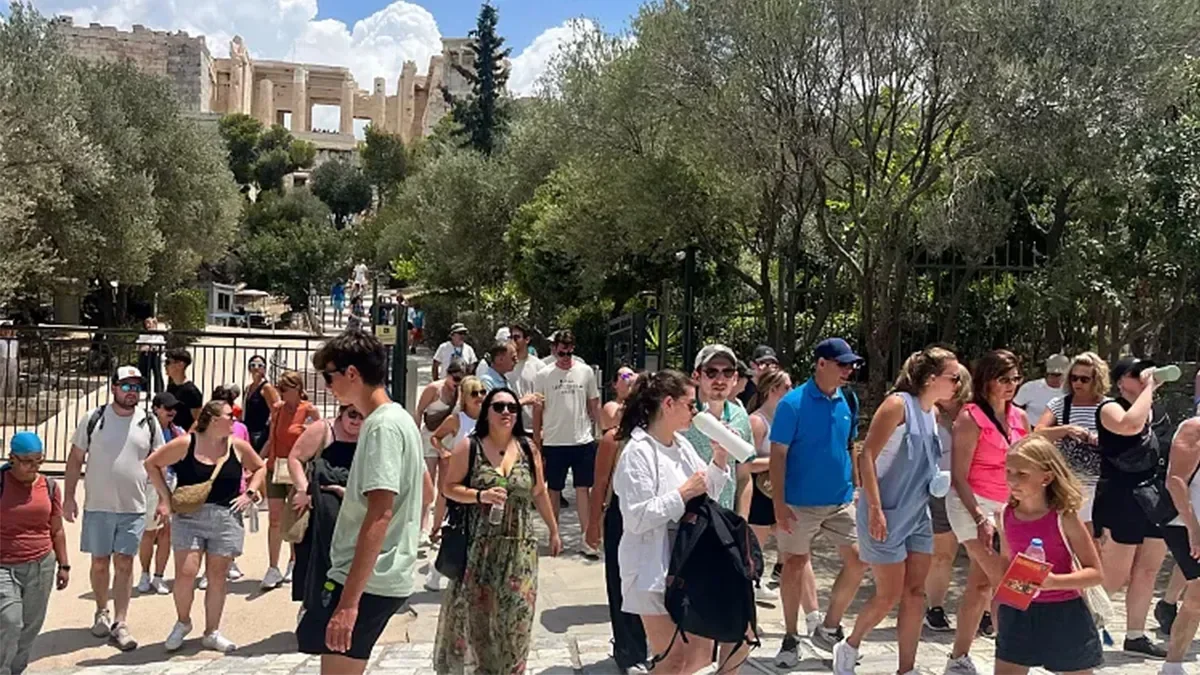 With tourism booming year-round, Athens' local resources and residents are feeling the strain.