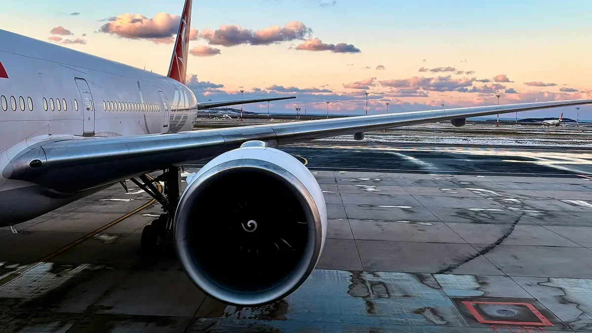 The plane returned to China after the pilot forgot his passport