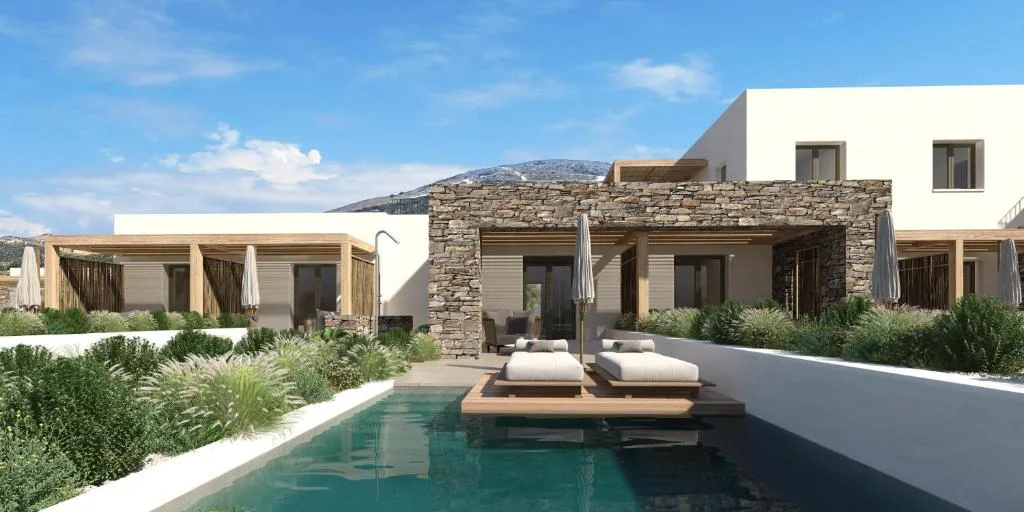 Boutique hotel with pools and jacuzzis for every room opens in Greece